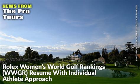 rolex womens golf eratings|women's golf world rankings 2024.